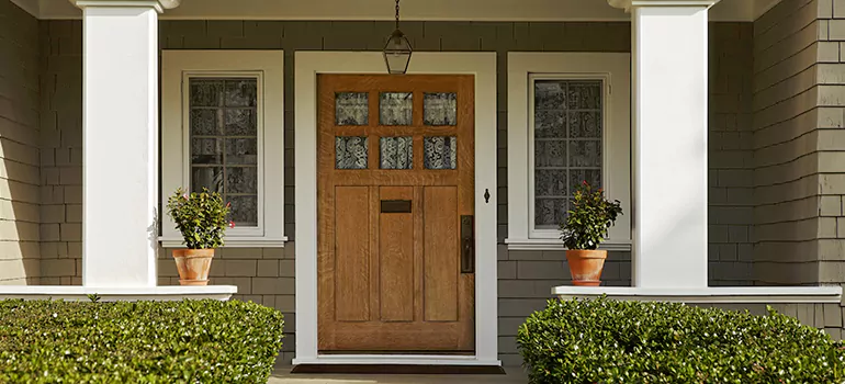 Craftsman Style Door in Albert Park, Alberta