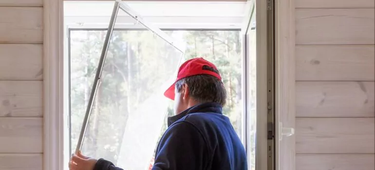 Expandable Window Screen Installation in Rideau Park, Alberta